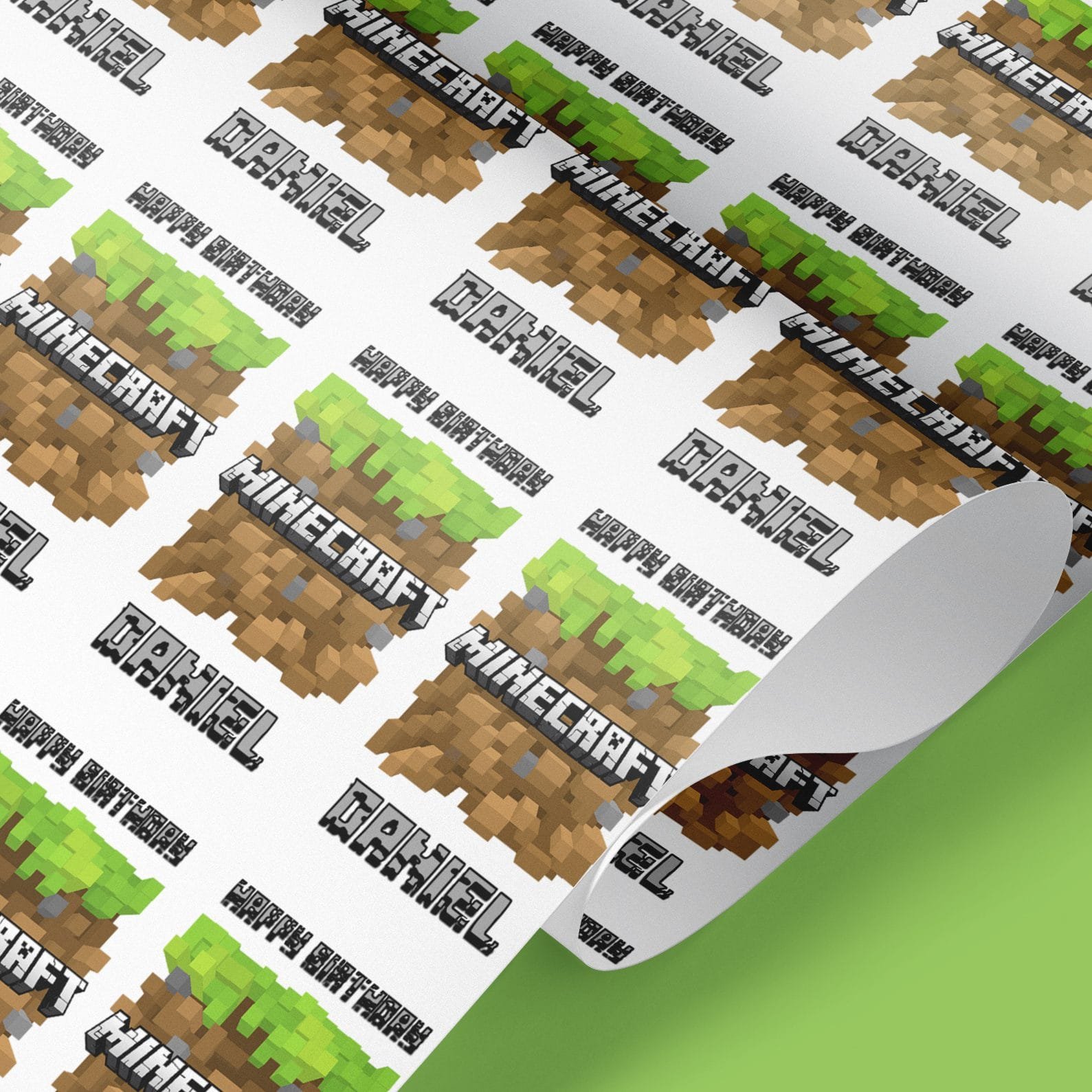 Minecraft Gift Wrap – Gift Wrap 4u