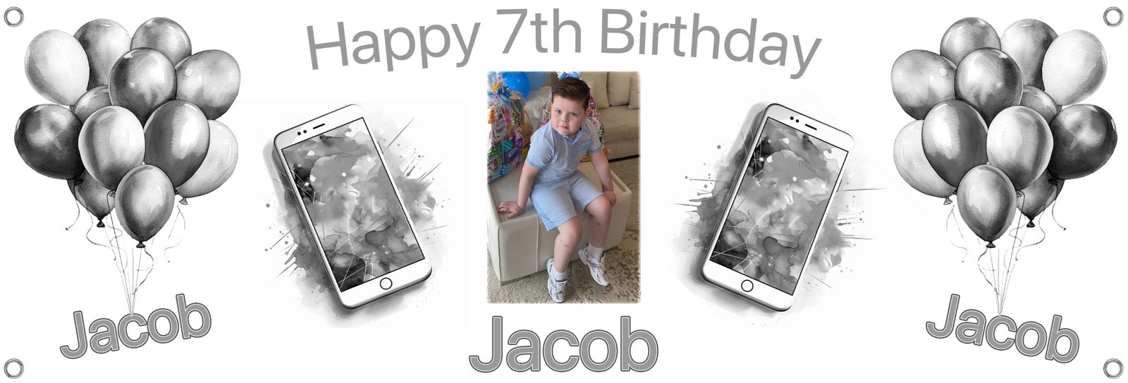 personalised birthday banner