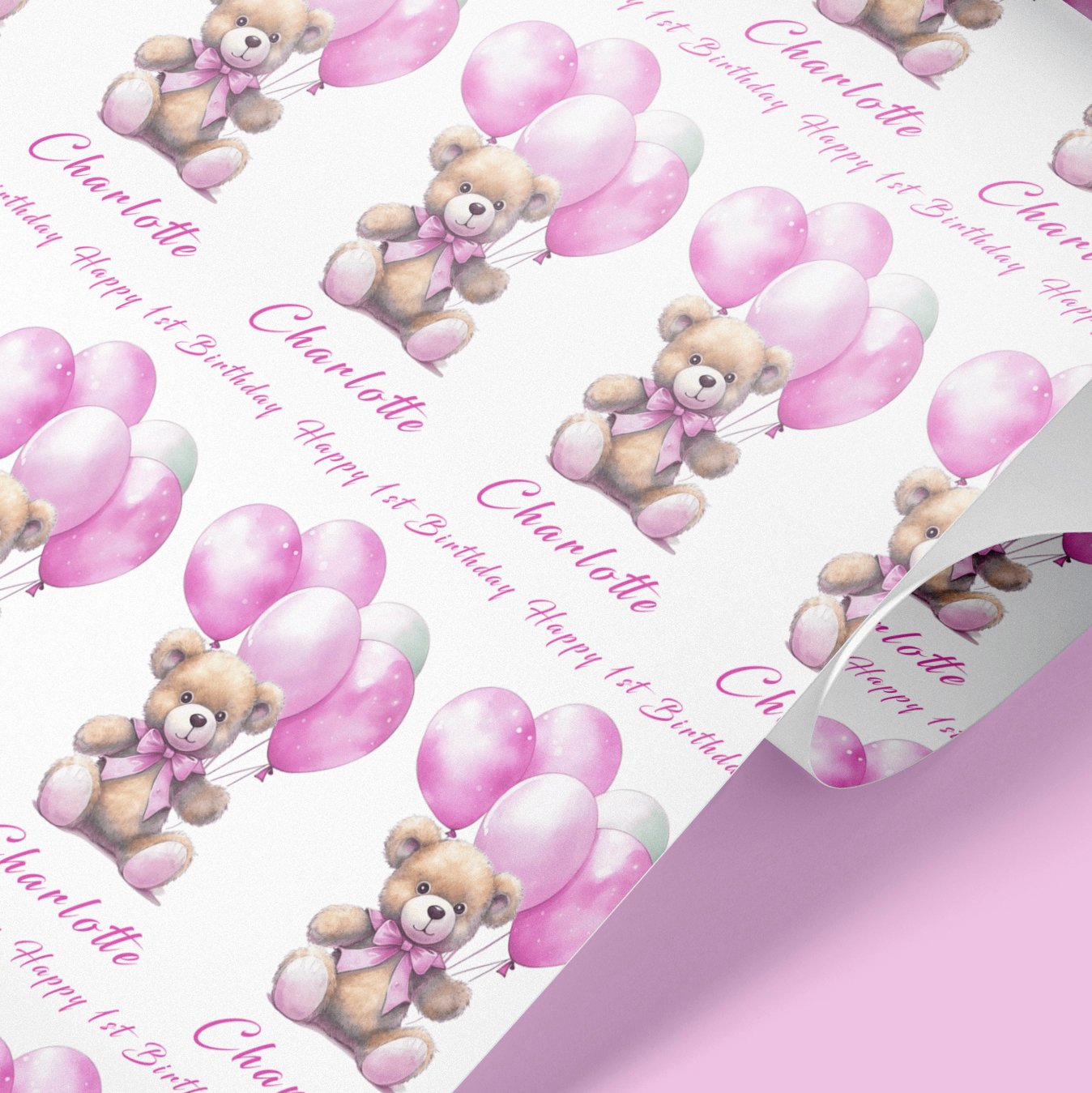 girls wrapping paper