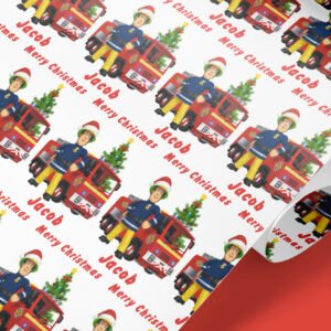 fireman sam wrapping paper