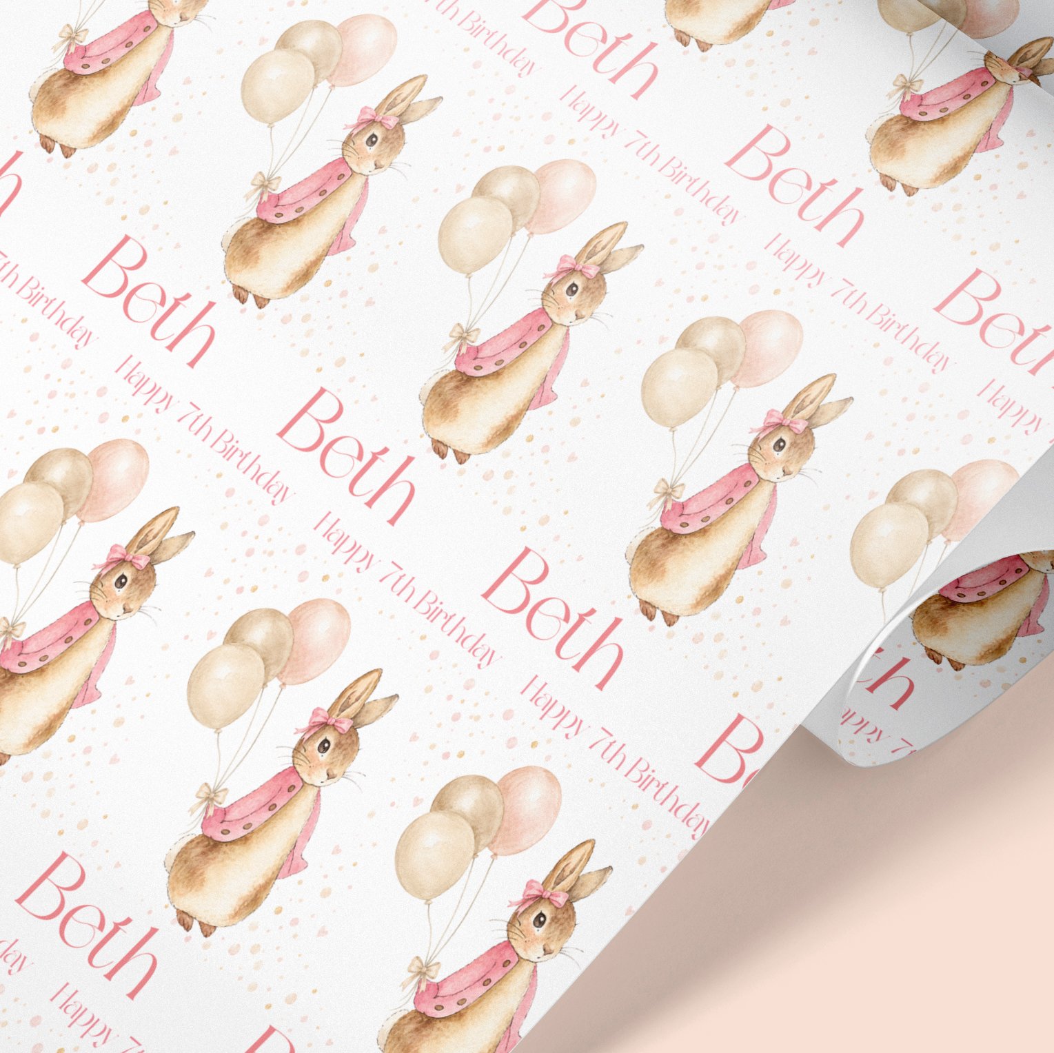 Peter rabbit wrapping paper