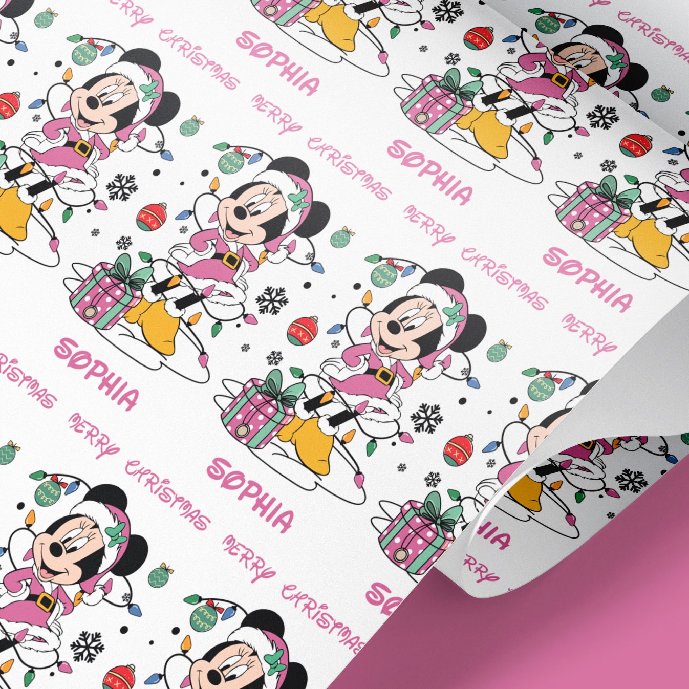 personalised christmas wrapping paper uk